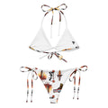 Summertime All-over print recycled string bikini