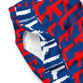 Men's swim trunks Red White and Blue