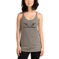 Women's Racerback Tank Pew Pew