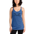 Women's Racerback Tank Pew Pew