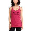 Women's Racerback Tank Pew Pew
