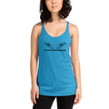 Women's Racerback Tank Pew Pew
