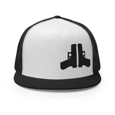 2 Guns Trucker Cap