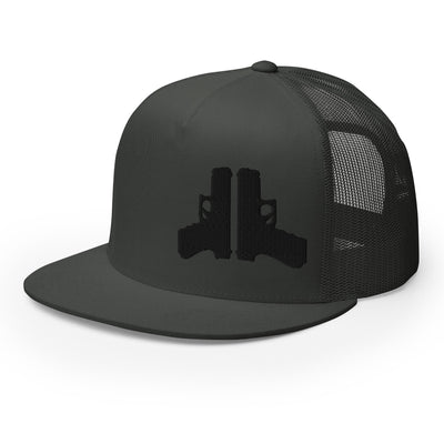 2 Guns Trucker Cap