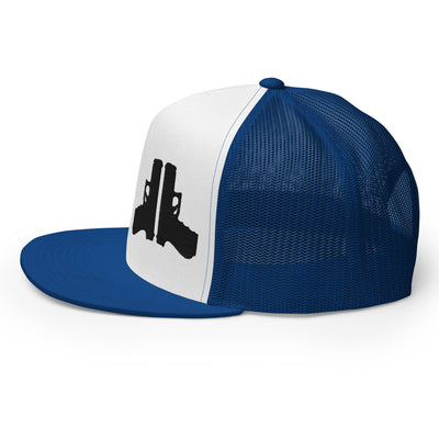 2 Guns Trucker Cap