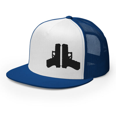 2 Guns Trucker Cap