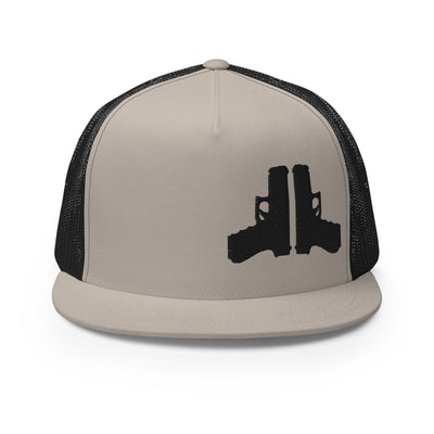 2 Guns Trucker Cap