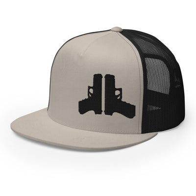 2 Guns Trucker Cap