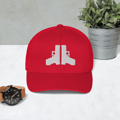 2 Guns Enlarged Trucker Cap