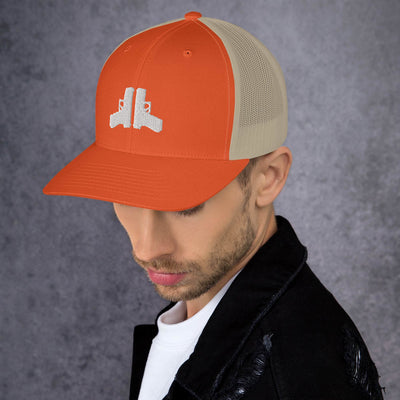 Small Print Trucker Cap