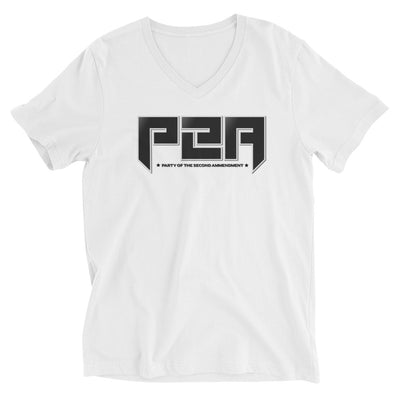 Unisex Short Sleeve P2A V-Neck T-Shirt
